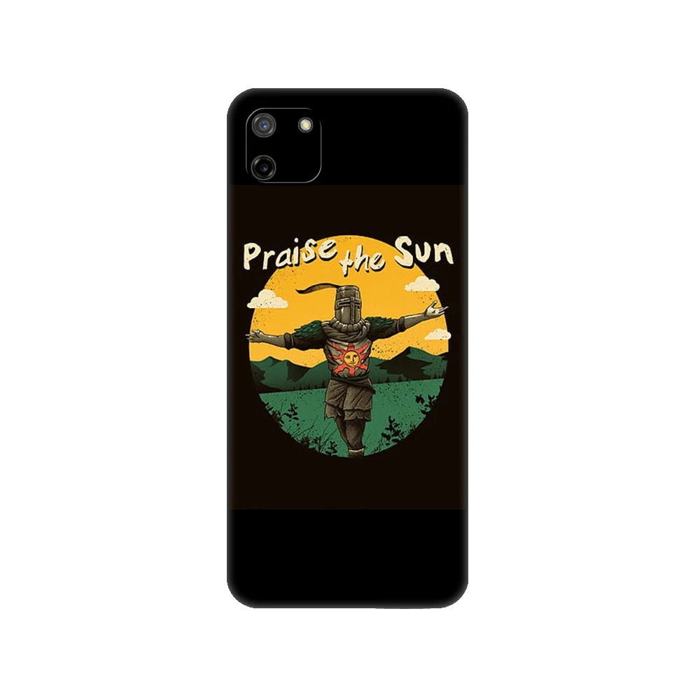 Флейта для OPPO Realme C11 чехол C 11 RealmeC11 Back RMX2185 чехол-бампер похвала солнце Темные Души
