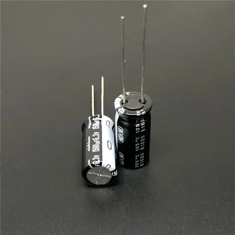 10 шт. 1500 мкФ 6 3 В NICHICON HD серии 10x20 мм Чрезвычайно низкое сопротивление 6.3V1500uF