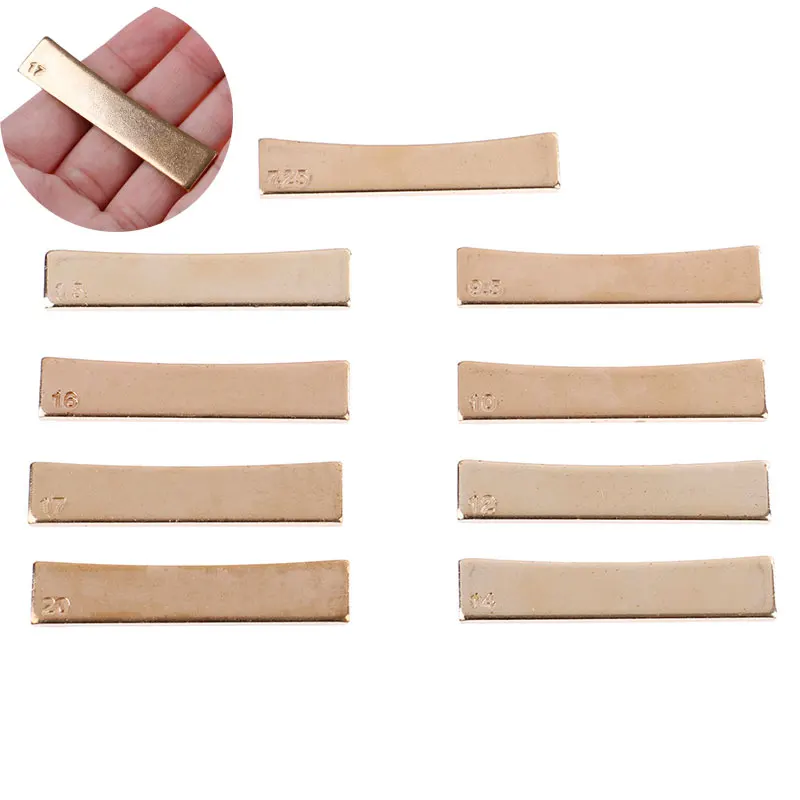 1 шт. прочные латунные элементы для гитары радиус баса грифельная доска лад