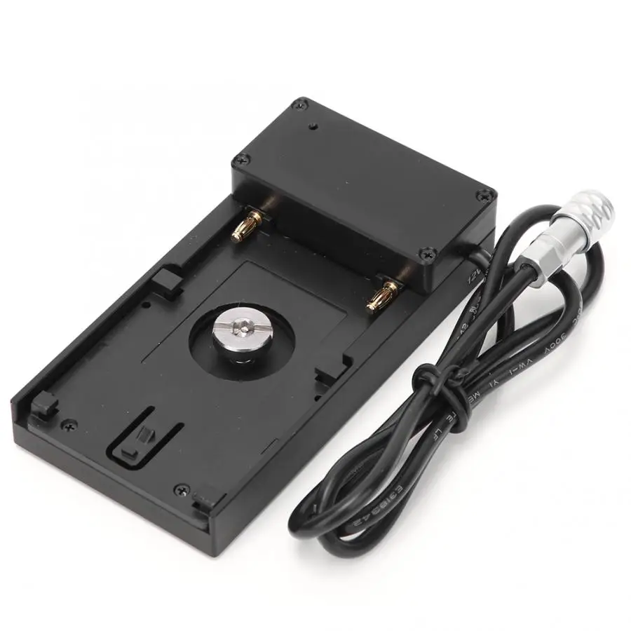 Базовый держатель крепления адаптерной пластины для камеры BMPCC 4K с батареями NP-F970, NP-750, NP-F550.