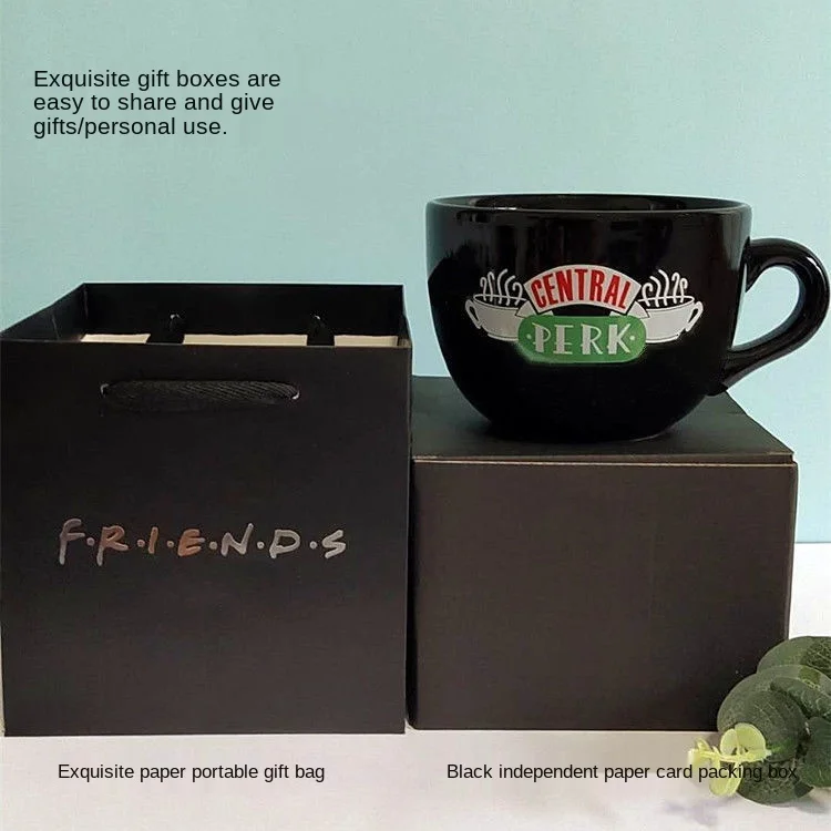 

Taza para y de capuchino amigos jarra grande 330-650ml serie Tv nuevos amigos None