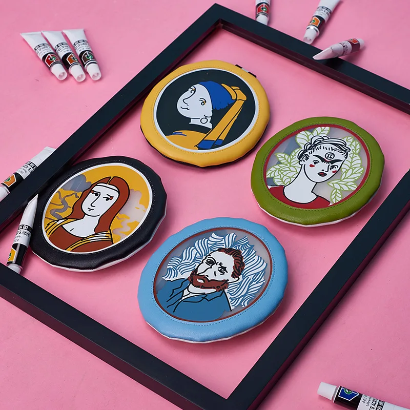 Kawaii кошельки для детей девочек ретро Рисунок Фигуры модели сумки бумажники Ван