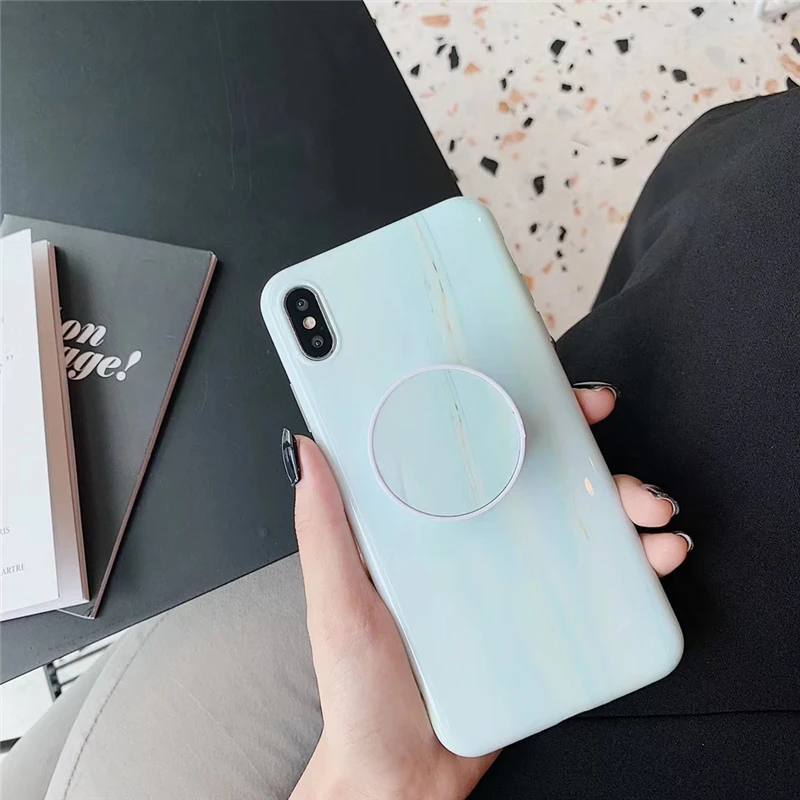 Милый розовый чехол для телефона с динозавром для iphone 11pro max 7 8 Plus, мягкий чехол IMD Для iphone X, задняя крышка, чехол с кольцом