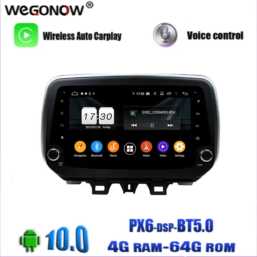 DSP IPS 9 &quotAndroid 10 0 8 ядро 64G Встроенная память 4G Оперативная автомобильный DVD плеер GPS