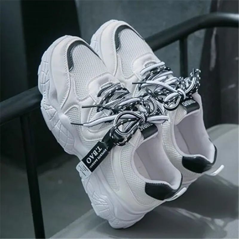 

Women's shoes 2020 new fashion thick-soled all-match sneakers women non-slip fashion casual women sneakers shoes platform