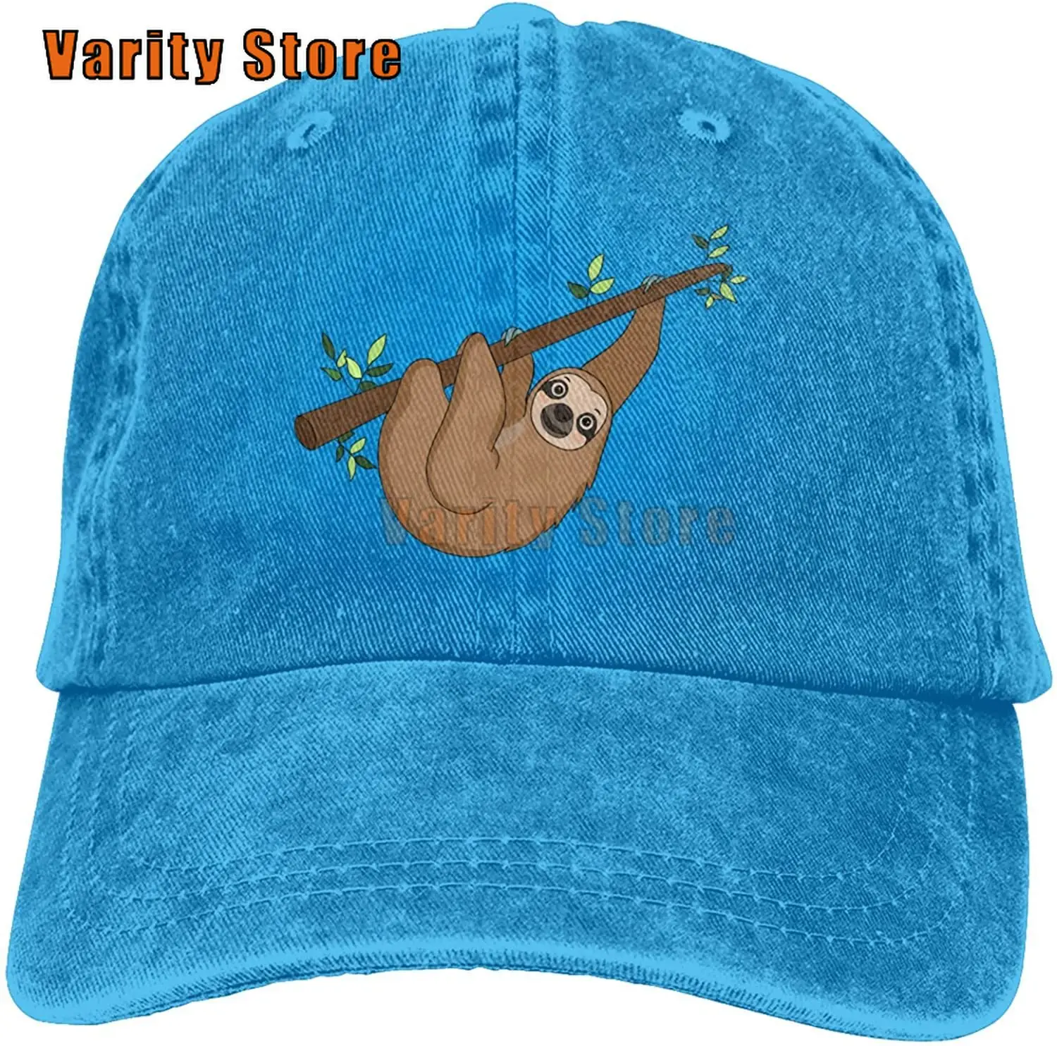 

Playful Sloth Baseball Cap Dad Hat Classic Trucker Hats for Women Men