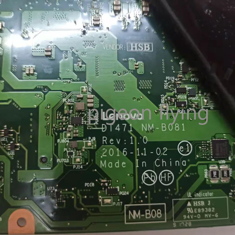 Материнская плата T470S для ноутбука Thinkpad NM-B081 20HF 20HG 01YR130 01ER060 01YR131 01ER061 01YR133 01ER071 с i5 4G |