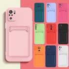 Чехол-бумажник силиконовый для Xiaomi Redmi Note 8Redmi Note 8 ProNote 8 2021