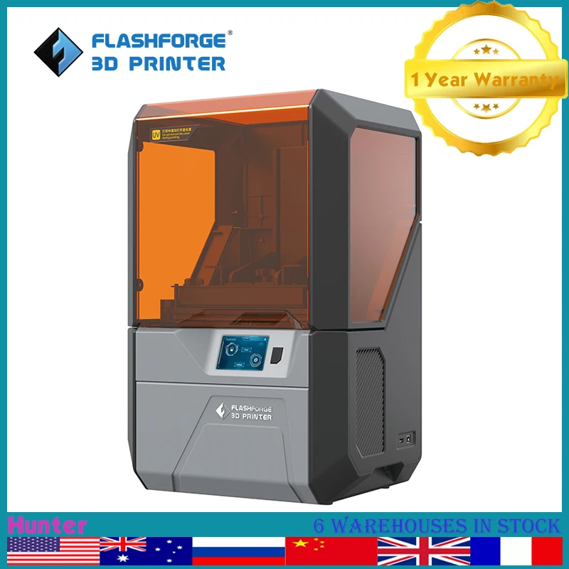 Flashforge Hunter DLP 3d принтер предварительный просмотр сенсорный Экран - Цена: 369 813,72 руб.