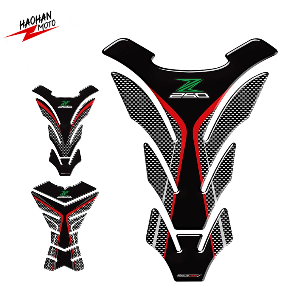 Для Kawasaki Z250 Z 250 SL ABS Tankpad 3D Защитная Наклейка на бак мотоцикла наклейки | Автомобили