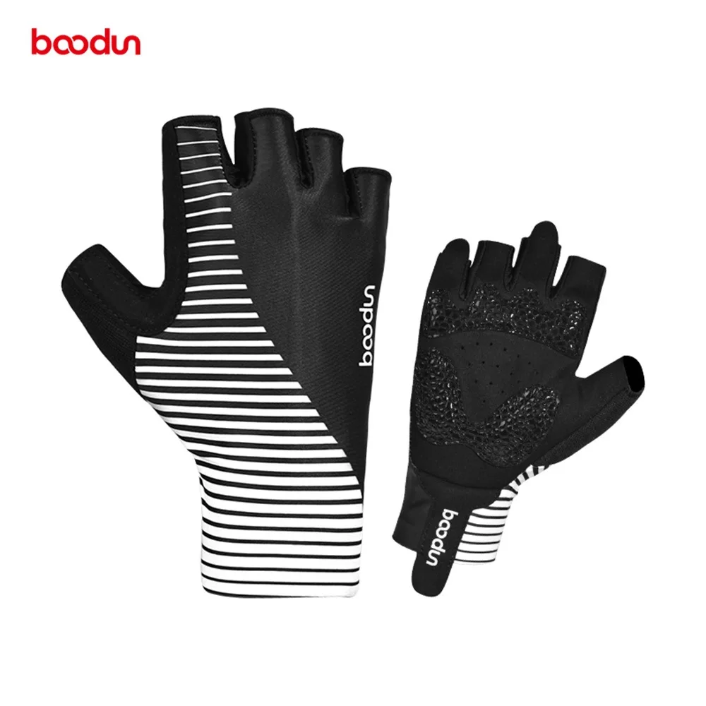Перчатки BOODUN для мужчин и женщин велоперчатки с полупальцами летние