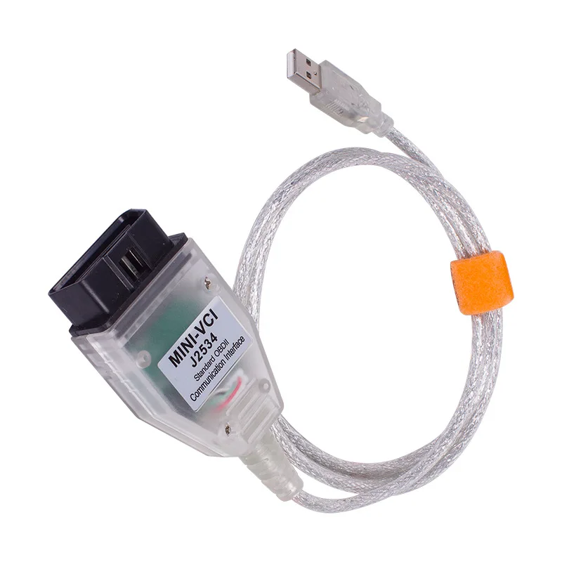 Новейший мини-сканер VCI для Φ TIS Techstream V14.30 minivci FTDI автомобильного сканера J2534 OBD2