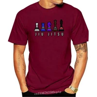 new men tshirt jiu jitsu bjj chess with text light mens organic t shirt custom printed 100 cotton t shirts women tees top 28