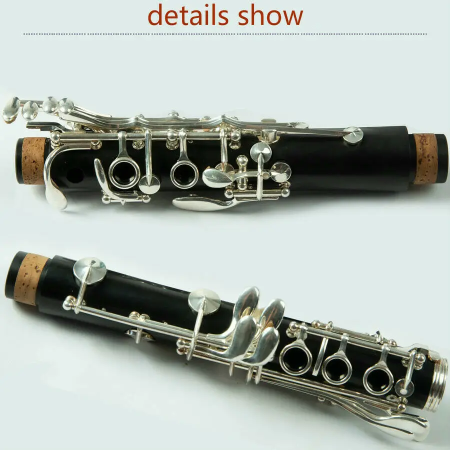 Отличный C образный кларнет из черного дерева хороший материал и звук|Кларнет| |