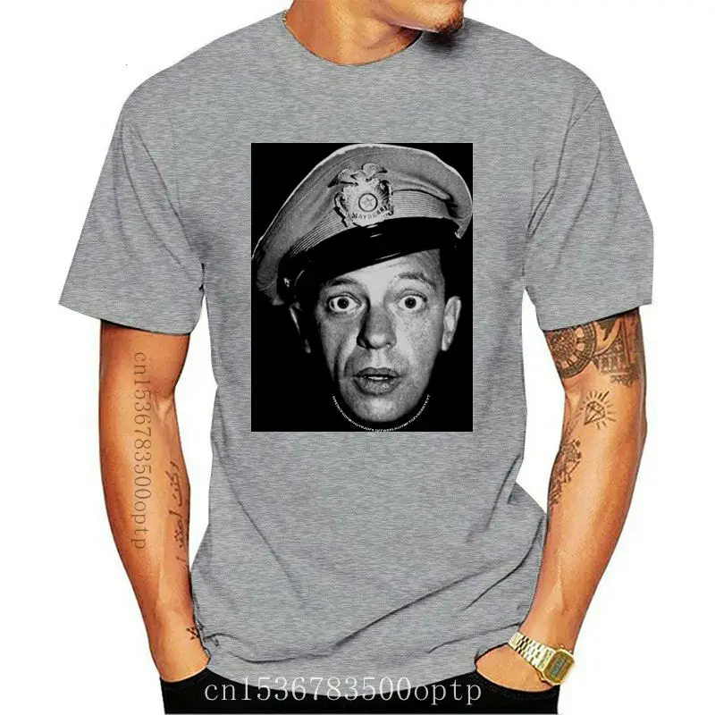 

Классическая мужская футболка из 100% хлопка с принтом Энди Гриффит Шоу