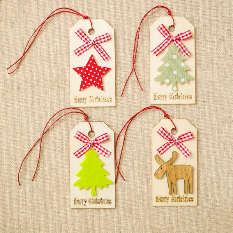 1 шт. Подвески в виде рождественской елки с Санта Клаусом снеговиком оленем