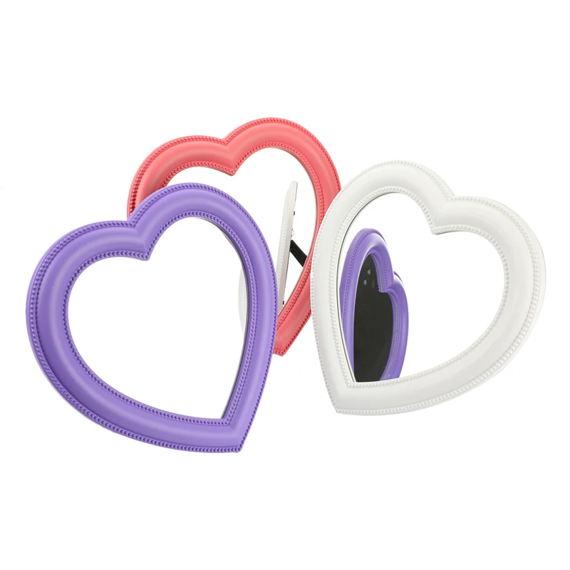 

Love Makeup Mirror Desktop Vanity Mirror Wall Decoration Heart-Shaped Mirror