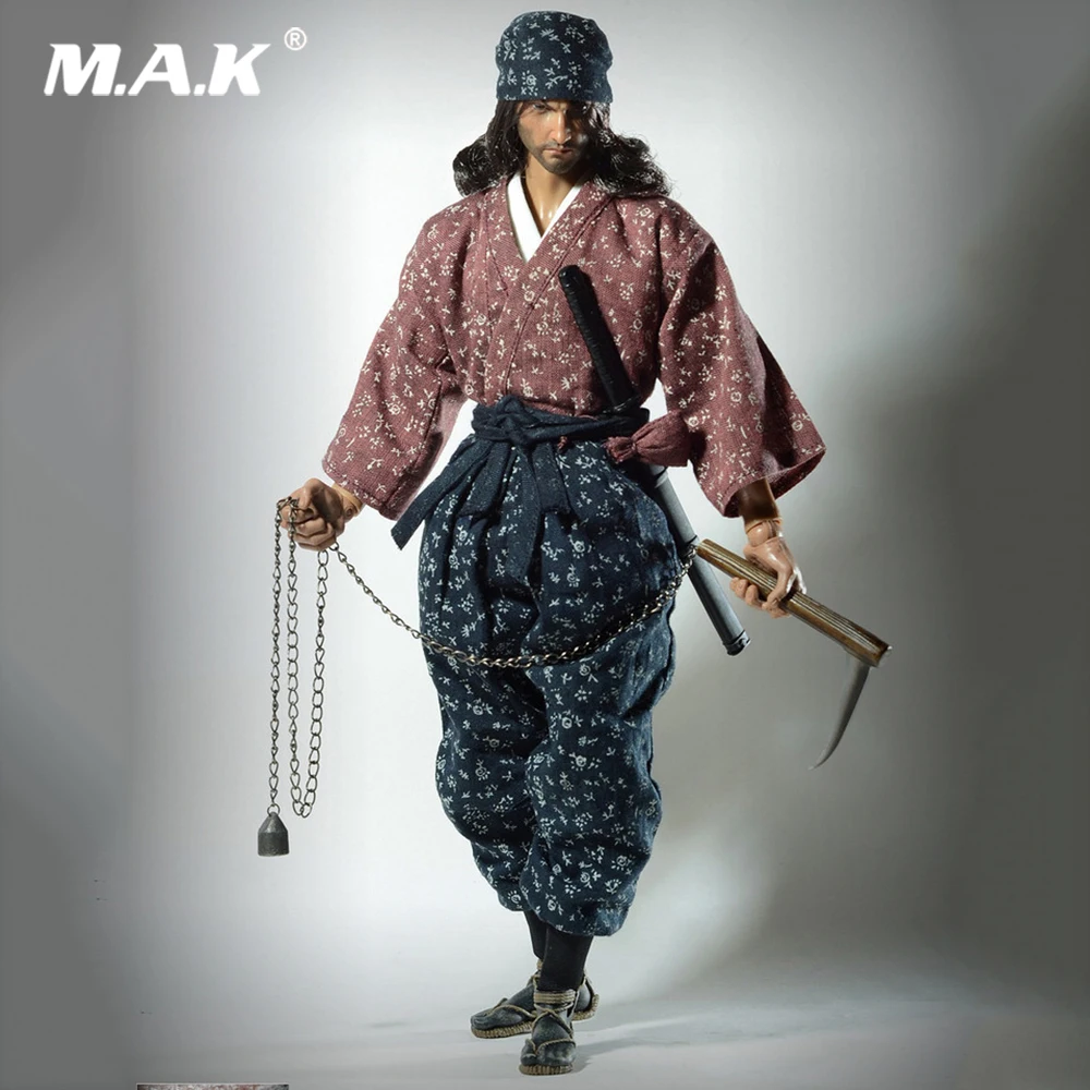 

For Collection 1/6 Scale Japanese Warrior Shishido Baiken WK89011A 12‘’ Action Figure Model for Fans Holiday Gifts