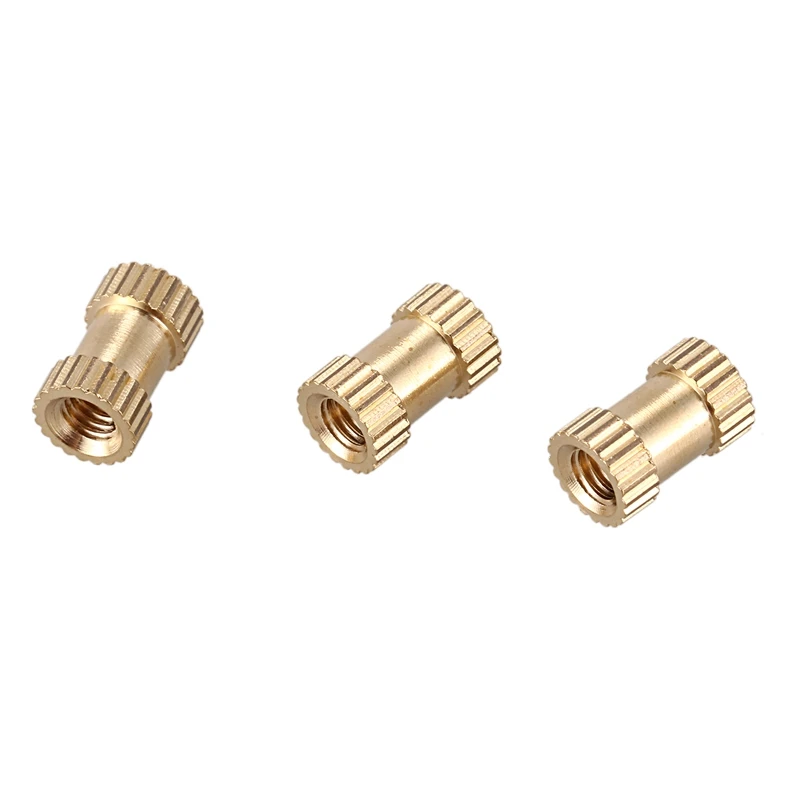 Горячая XD-100pcs M3x8mm сшивание круглые металлические бесконечные резьбовые вставки