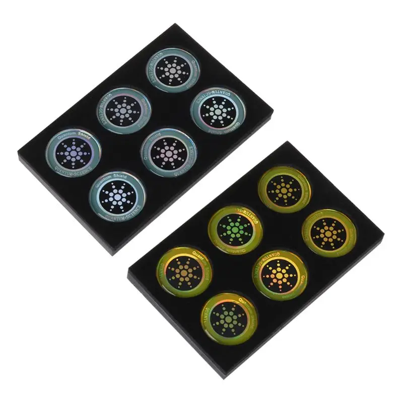 6 шт./компл. электромагнитная волновая наклейка мобильный телефон стикер s для