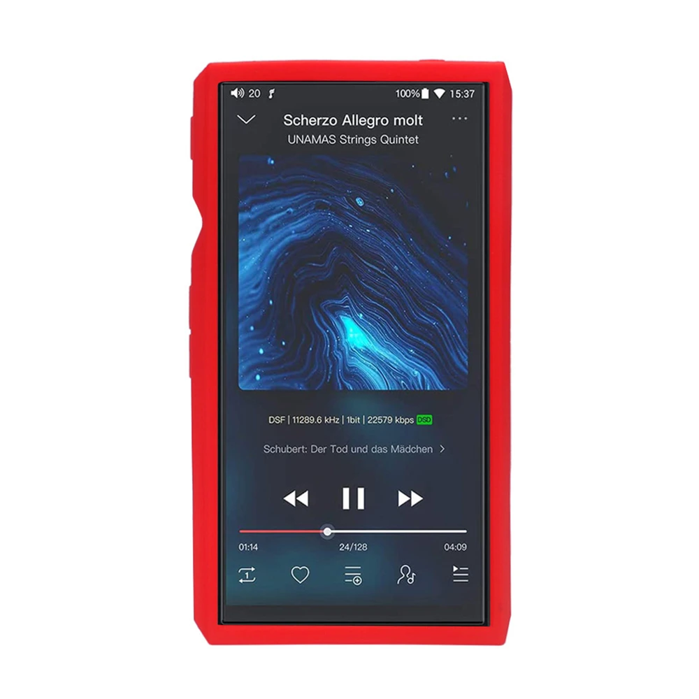 Силиконовая Защитная крышка чехол от царапин для ухода за кожей кожи FiiO M11 Pro MP3