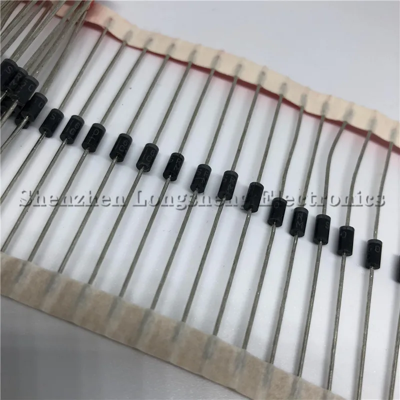 50 шт./лот SR160 SB160 MBR160 DO-41 1A60V диод Шоттки, новая модель оригинала