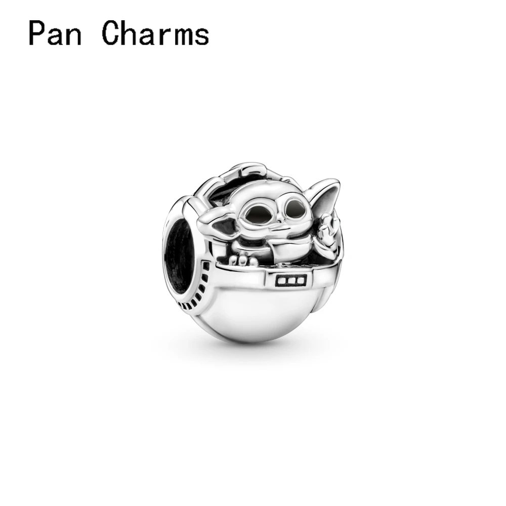 

Wholesale Movie Characters Crib Silver Plated Metal Charm Beads Fit Original Bracelet for Women Jewelry Making DIY