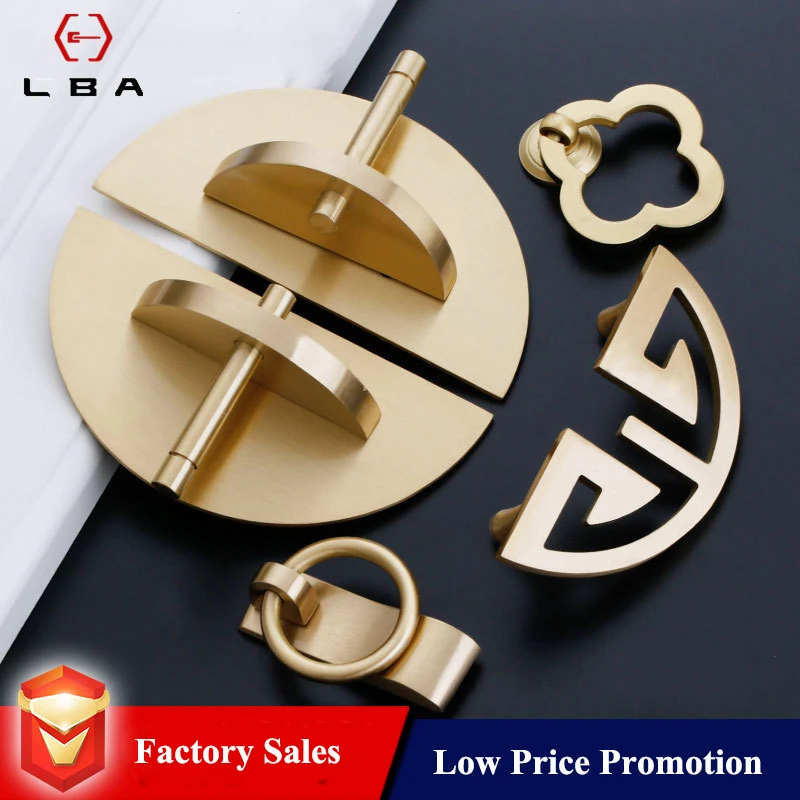 LBA Китайская классическая декоративная мебель фурнитура для шкафа ручка