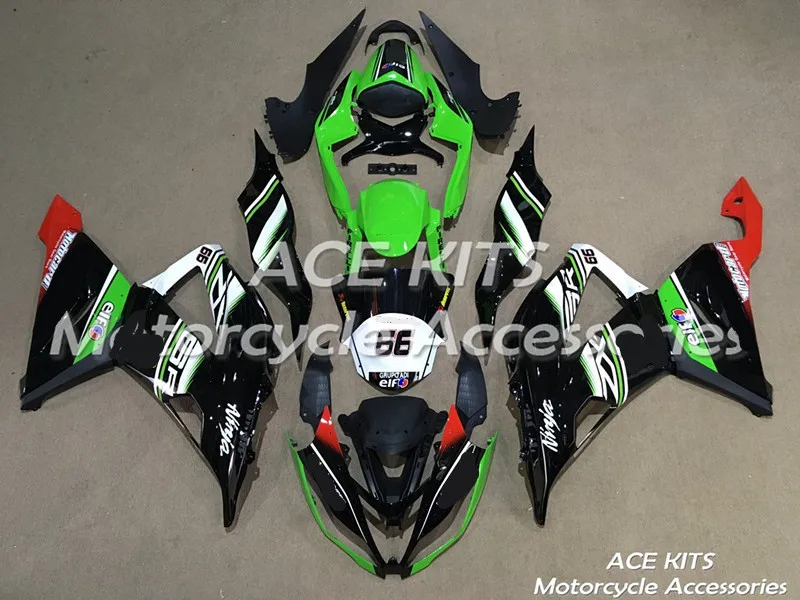 Новинка из АБС-пластика для мотоцикла обтекатель для kawasaki Ninja ZX6R 636 2013 впрыска bodywor любого цвета, подходят к любому у ACE № 40