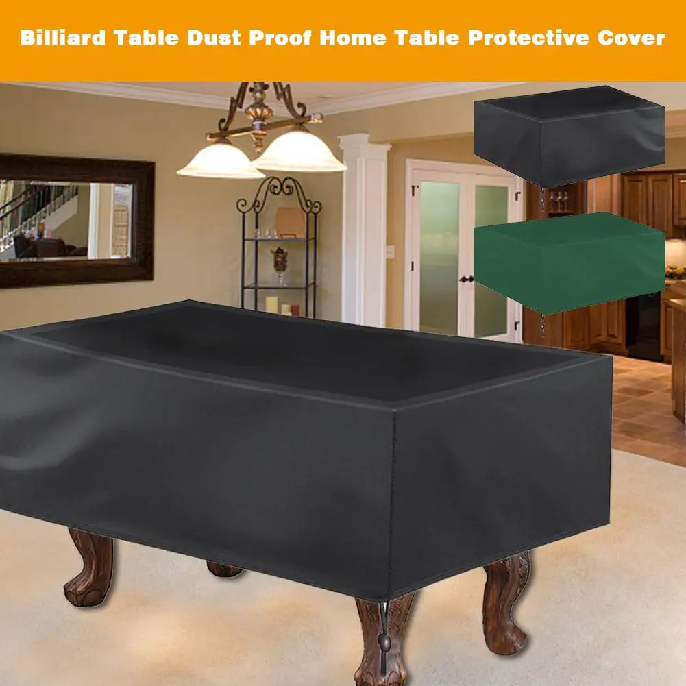 

Billiard Table Dust Proof Home Table Protective Cover Chair Waterproof Cover Pool Table Protection Cover