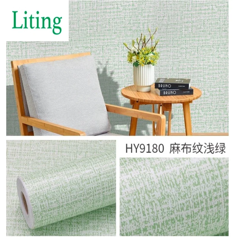 

Льняная ПВХ настенная бумага для кухонных шкафов домашний декор самоклеящаяся настенная бумага для спальни декор для гостиной настенная б...