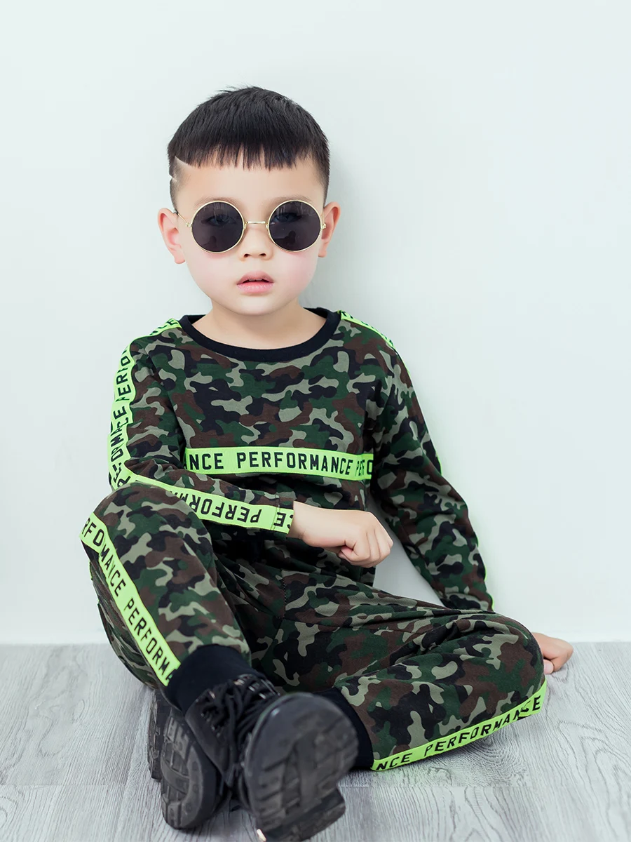 Комплекты одежды для мальчиков комбинезоны армейская военная форма наряд