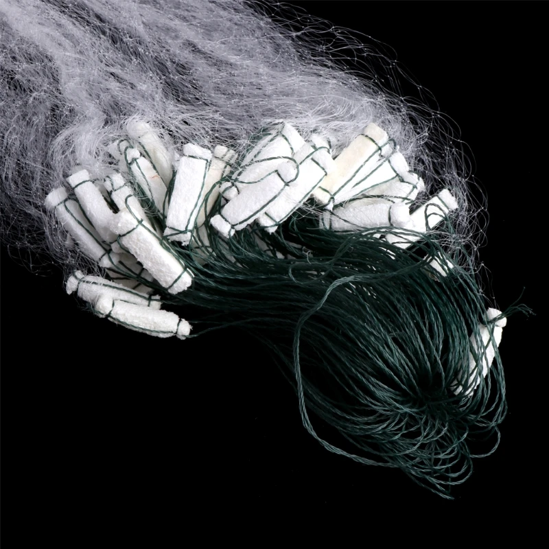 Рыболовная сеть ловушка из монофиламента жаберная снасти с поплавком для улицы 20