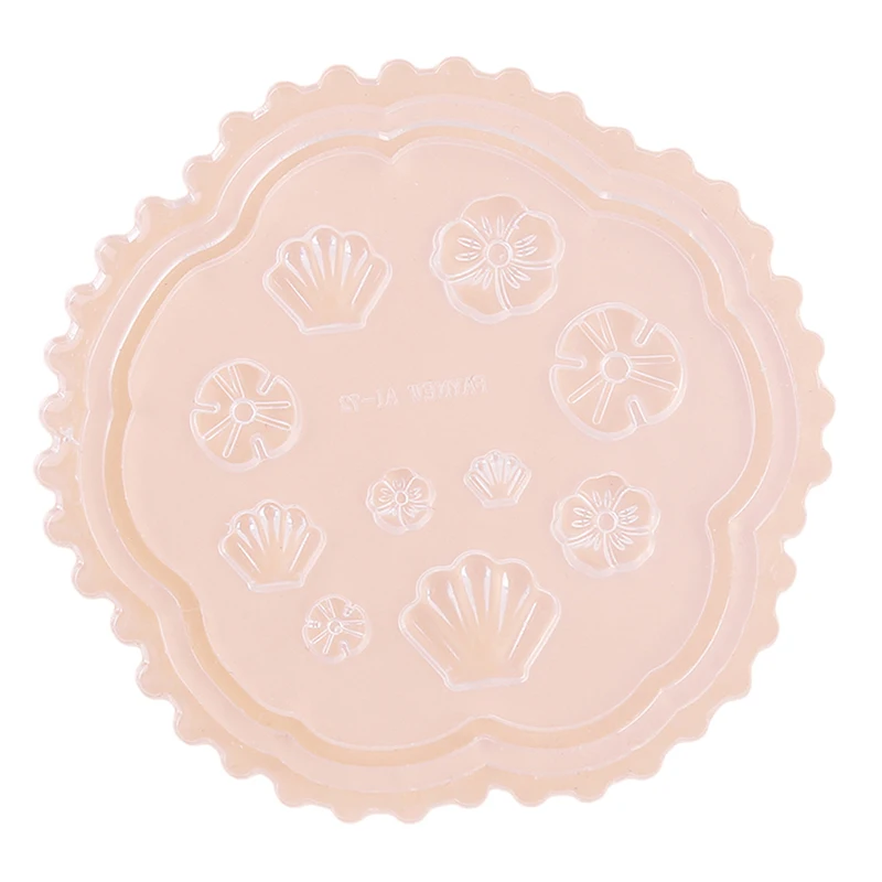 1PC Nail Art Silicone Mold Fashion Flower Daisy Pattern 3D Leaves Books Form UV Gel Design Manicure Accessory Tool | Красота и