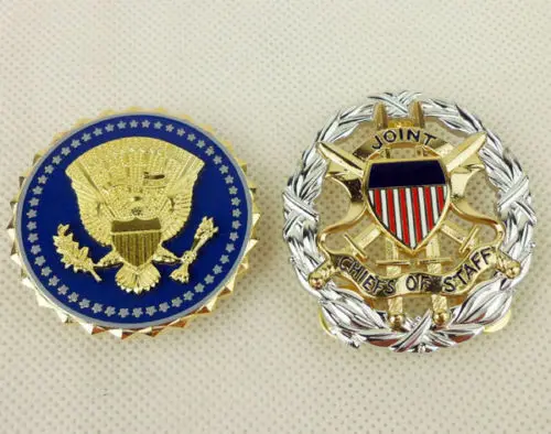 Пара солдат армии США идентификационный значок булавка знак отличия Униформа