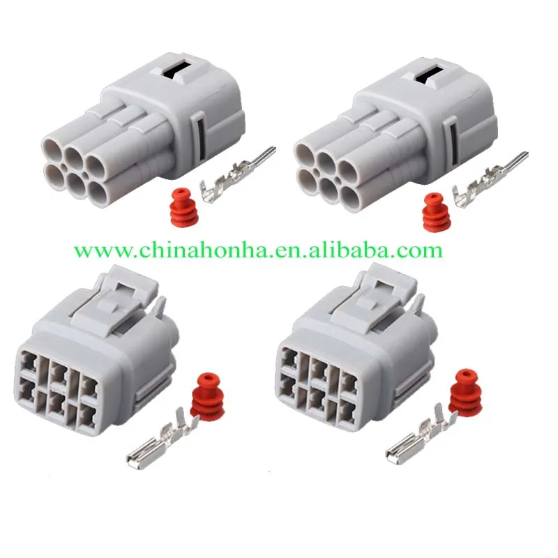 6 Pin male female Auto Sensor Automotive Waterproof Wire Connector MT090 6180-6771 6187-6561 images - 1