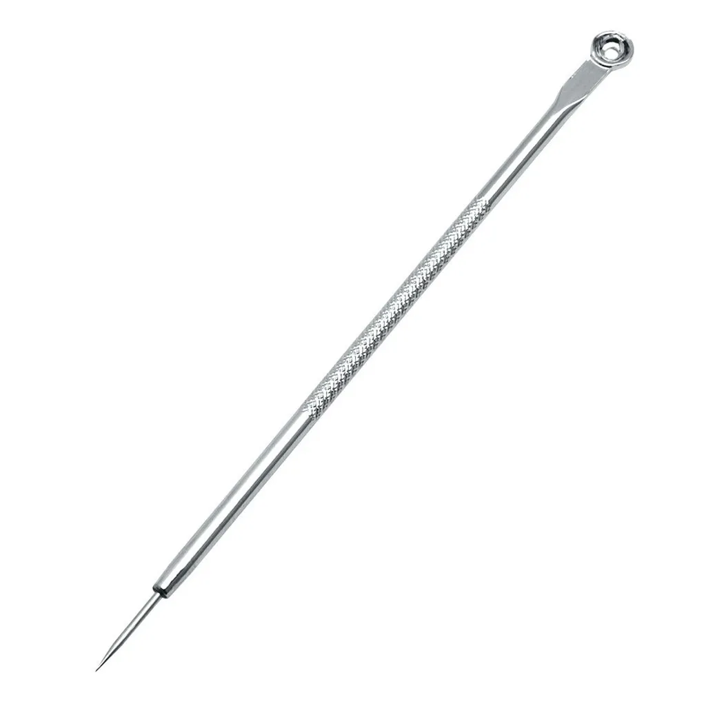 

4pcs Blackhead Remover Pimple Comedone Extractor Tool Acne Removal Extraction Kit with Plactic Box
