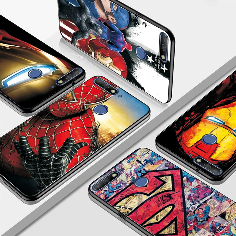 Marvel Hero для Huawei Honor 7A 5 45 чехол Pro черный ТПУ Железный человек мягкий TPU 7 A дюймов |