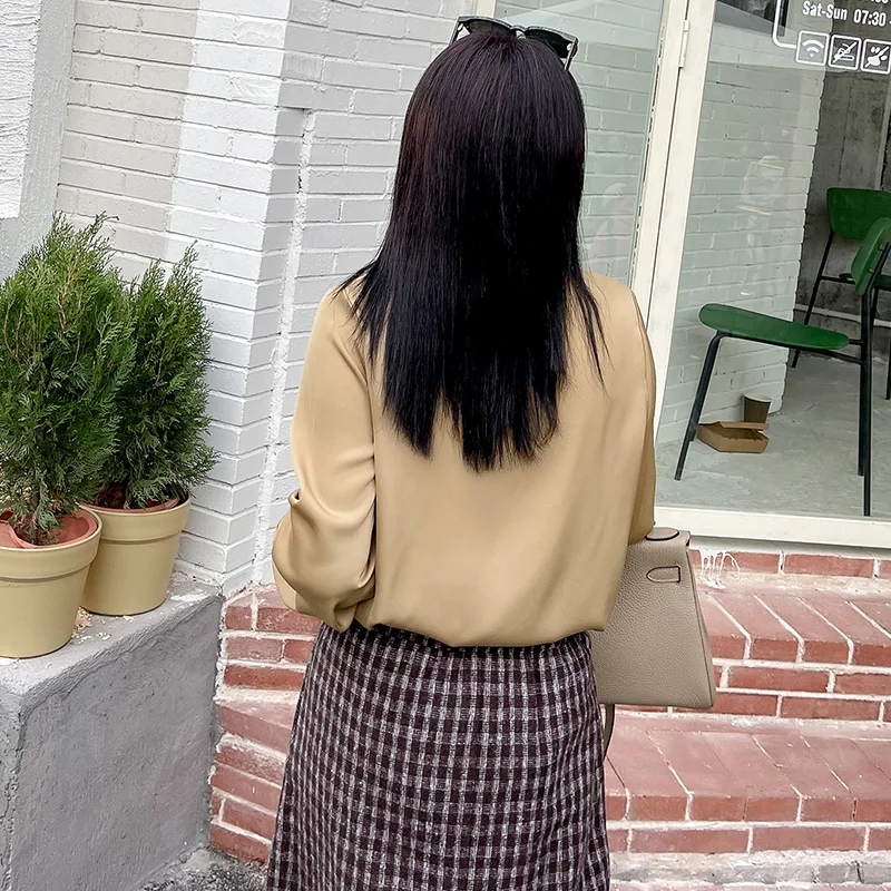 

Sweater Woman new autumn and winter long sleeves with a slim bottom blouse half turtleneck sweater SBC691-SBC692