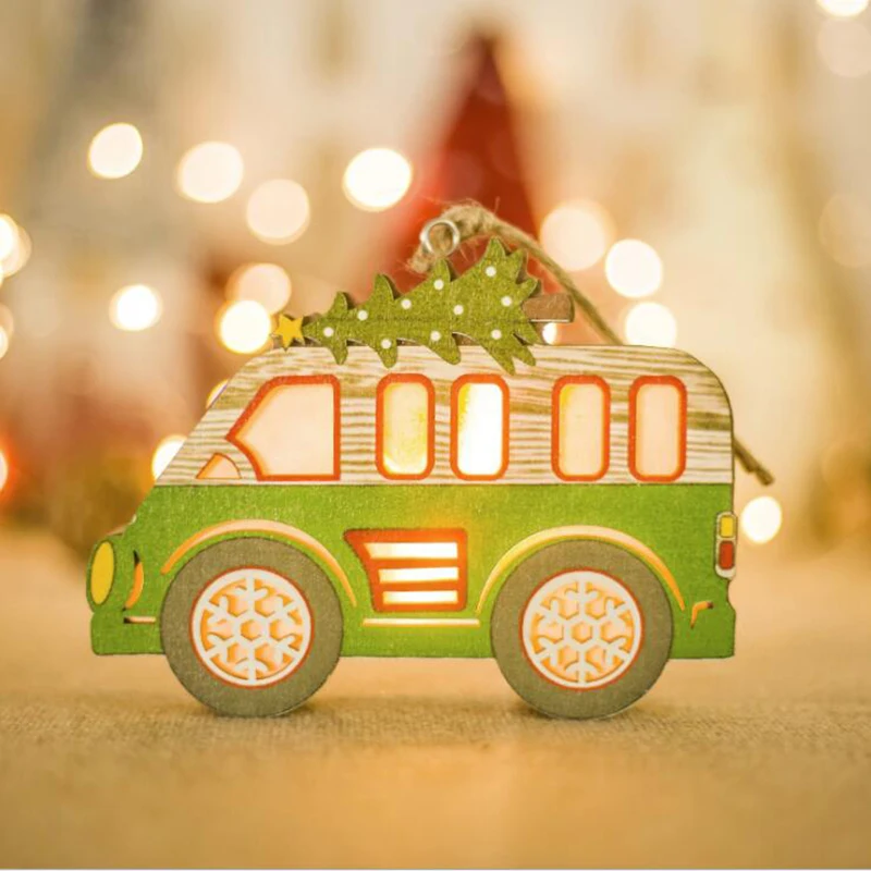 Светящиеся автомобильные Подвесные светодиодные лампы елочные уникальные