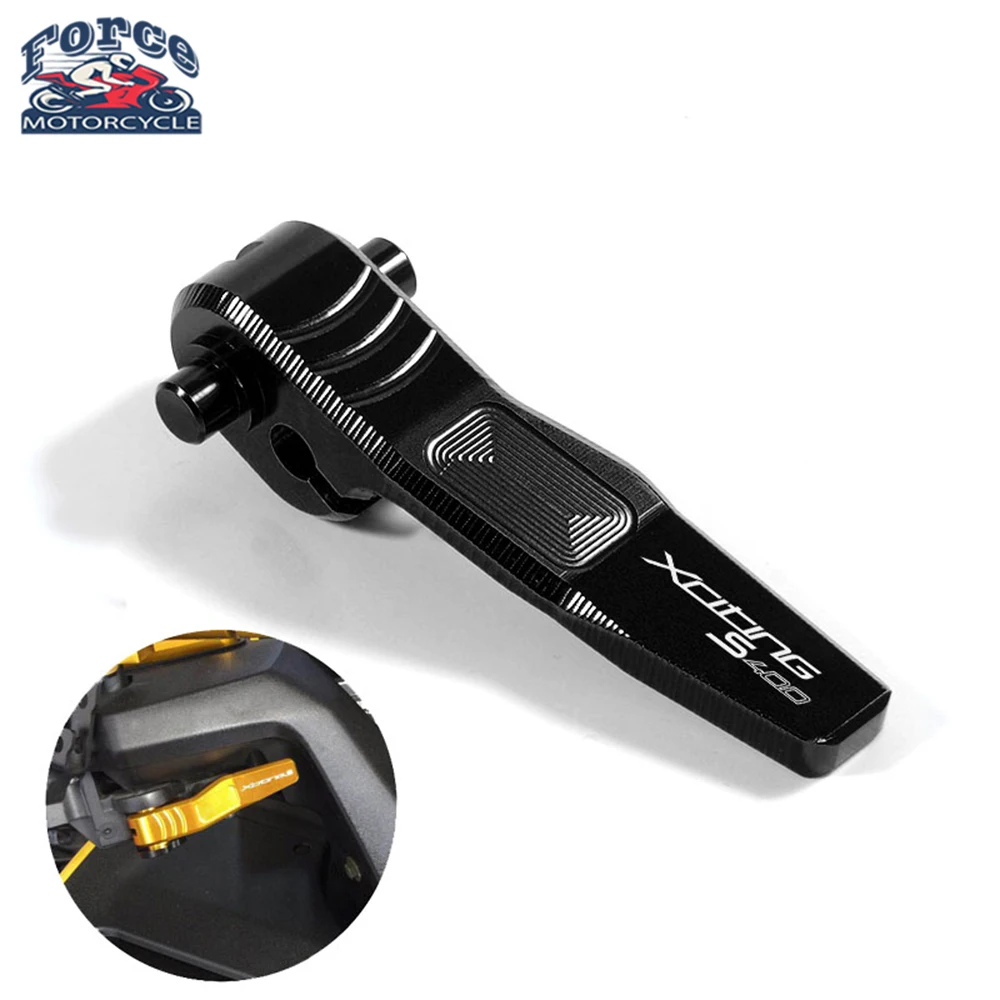

XcitingS400 CNC Motorcycle Parking Brake Levers Hand Brake Lever For KYMCO Xciting S400 S400i XCITINGS400 XCITINGS400i 2017-2020