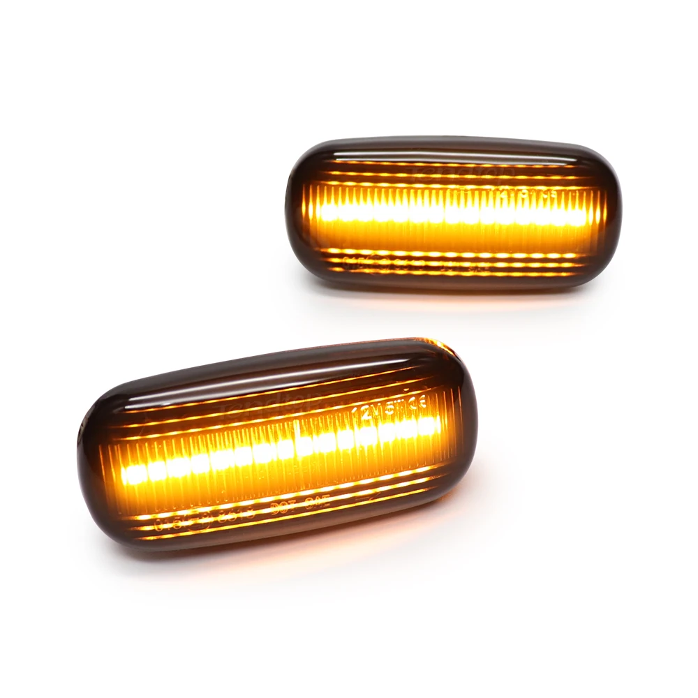 2Pcs Sequential Turn Repeater Light For Audi A3 S3 8P A4 S4 RS4 B6 B7 B8 A6 S6 RS6 C7 Side Marker Bulb Amber Signal Lamp | Автомобили и