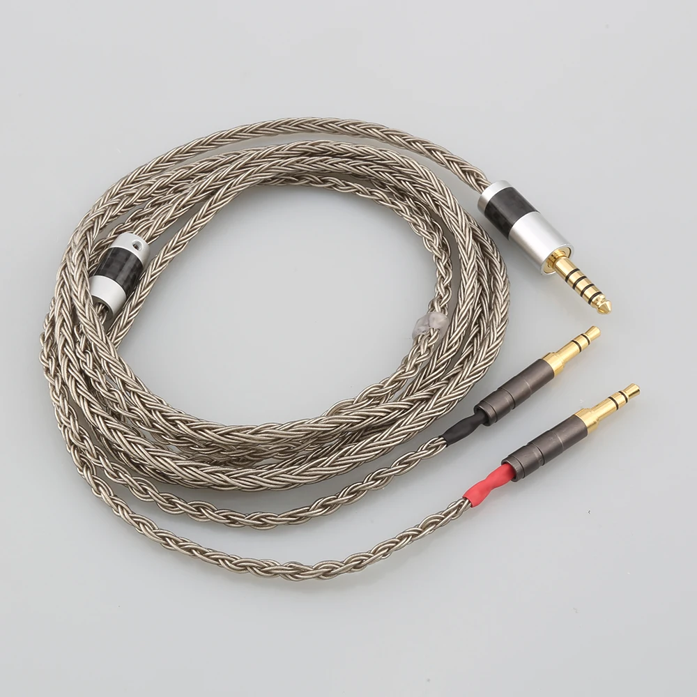 4 pin Xlr 4.4 2.5mm16 Cores Headphone Earphone Cable For 3.5 Hifiman Ananda sundara HE1000se HE6se he400 Z7M2 | Электроника