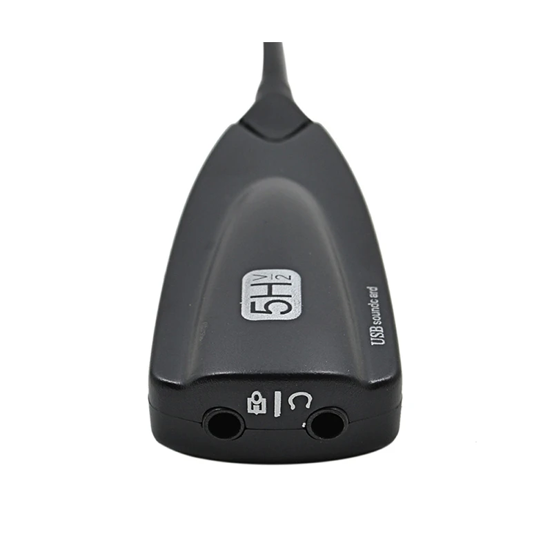 5HV2 7 1 канальный USB с кабелем Звуковая карта Виртуальный канал дорожка аудио