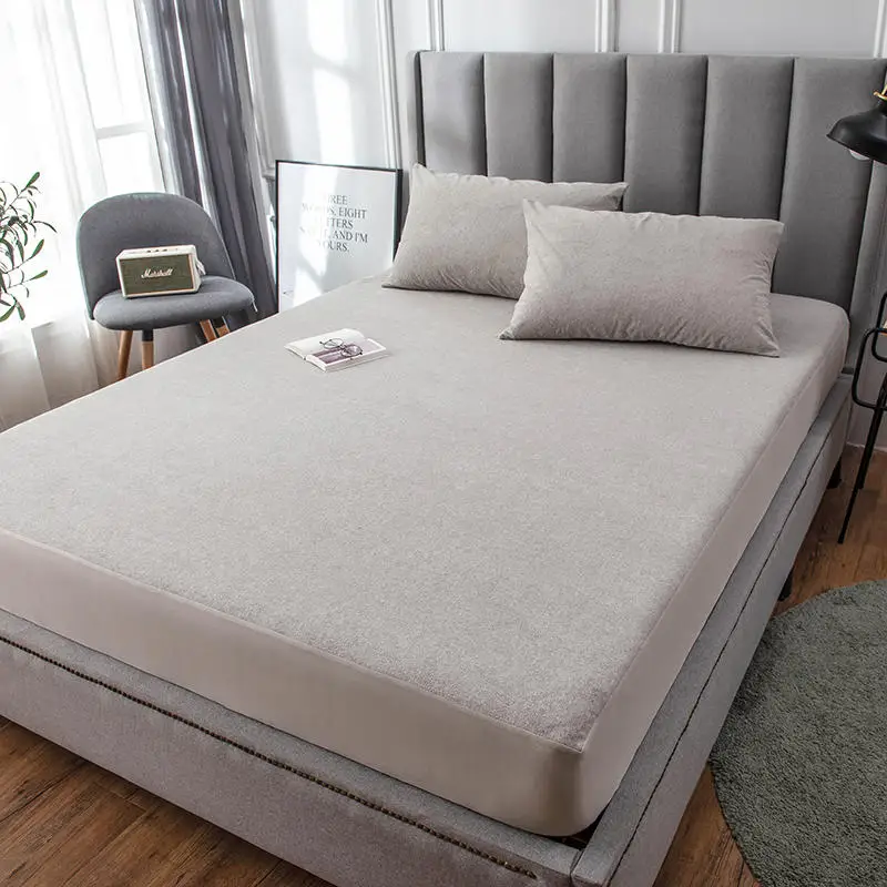 Наматрасник водонепроницаемый из махровой ткани 200x230 см | Дом и сад