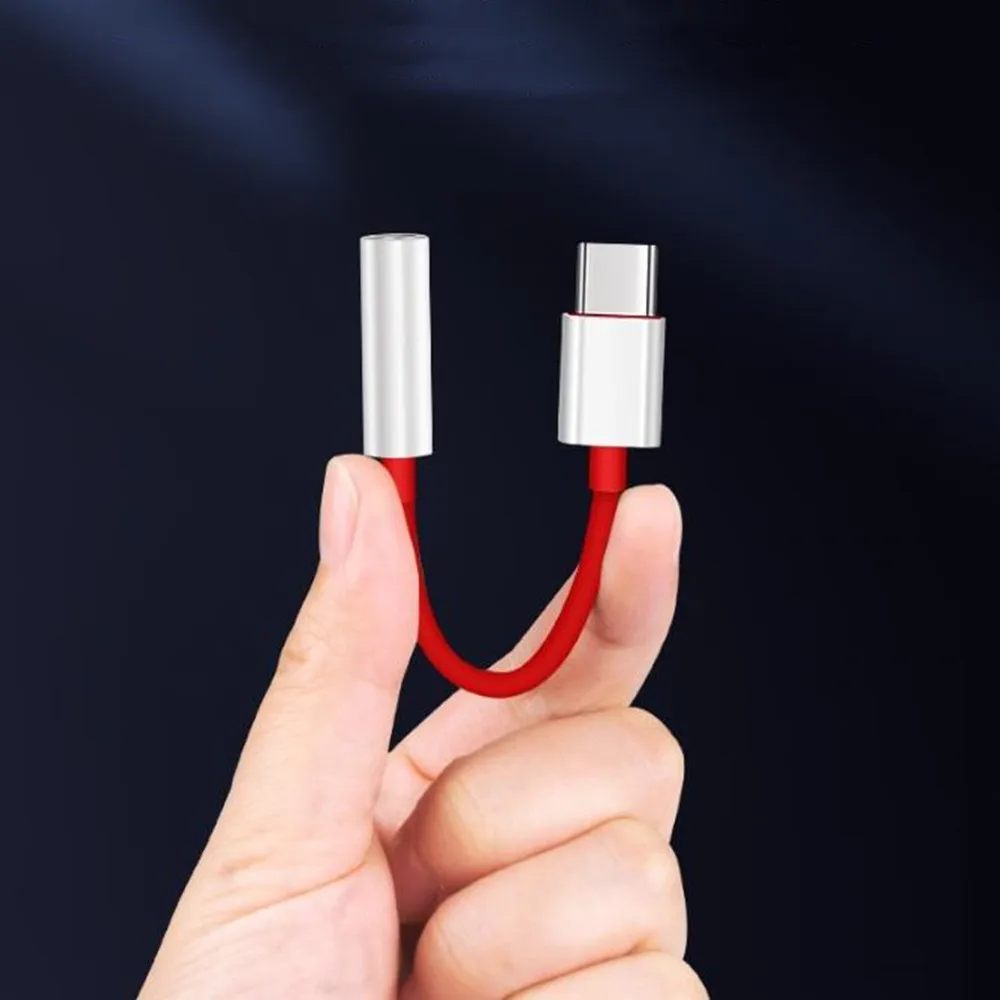 Переходник для наушников Oneplus с USB Type C на 3 5 мм Aux внешний звук кабель