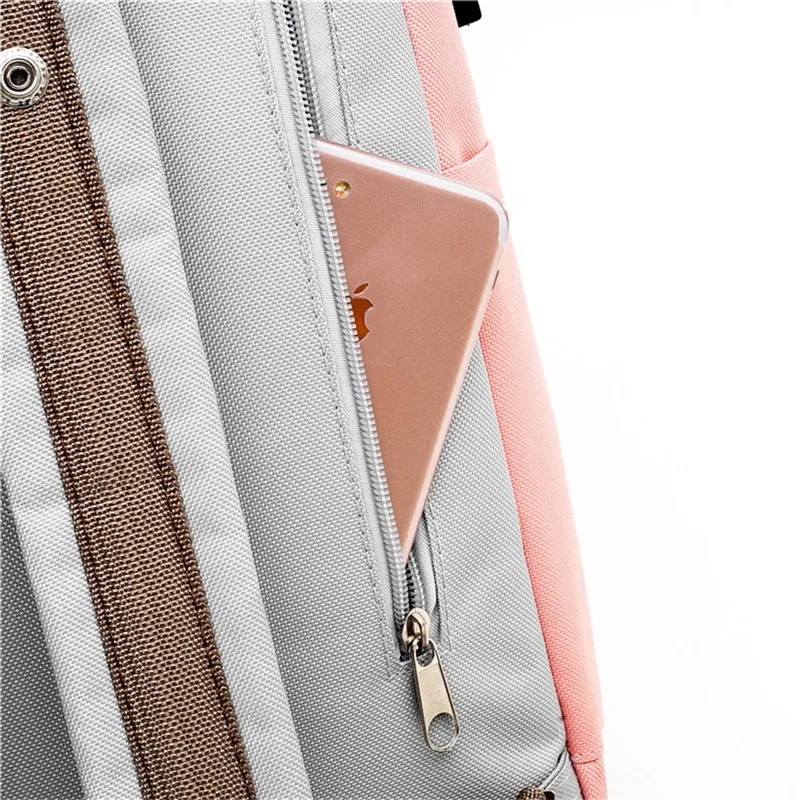 School Backpacks For Teenagers High Quality Women Waterproof Mum Bag Multi-function Backpack Wild Large Capacity E7