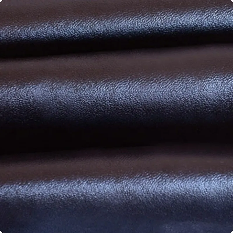 Осенние женские брюки из искусственной кожи с высокой талией облегающие