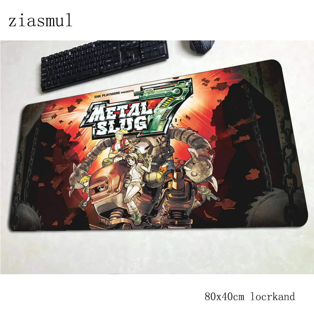 Металлический Коврик для мыши 80x40 см гелевый компьютерный коврик геймпад пк