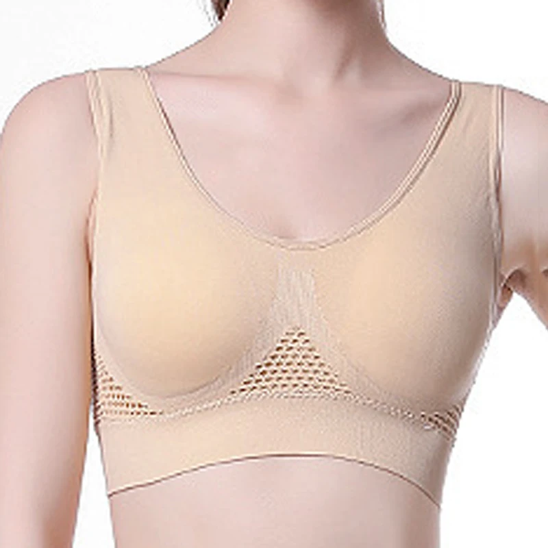 

Sports Bra Women Fitness Tops Seamless Yoga Bra Women Solid Quick Dry Padded Gym Crop Top Women Push Up Sport Bra